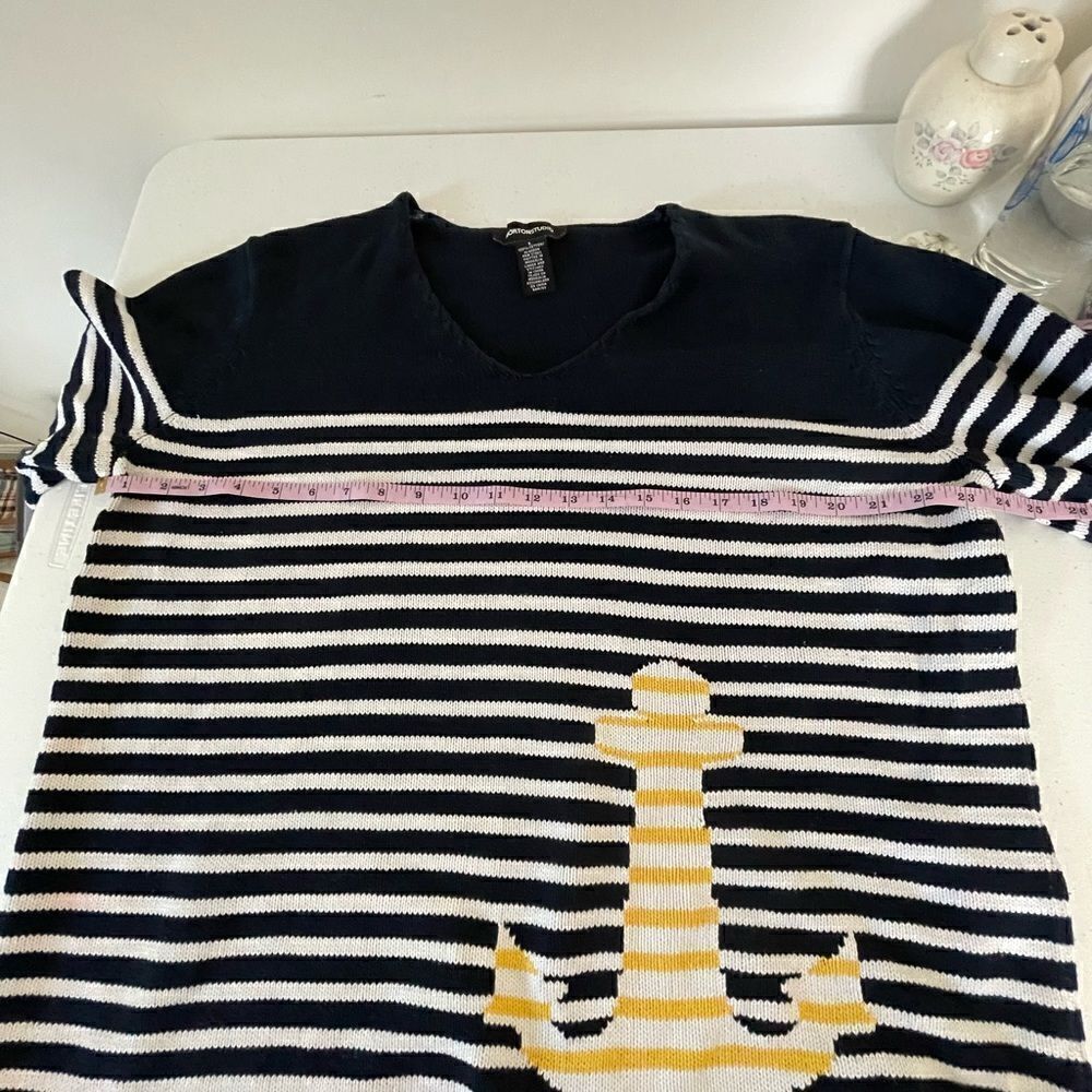 Norton Studio anchor sweater large womens - Picture 3 of 6